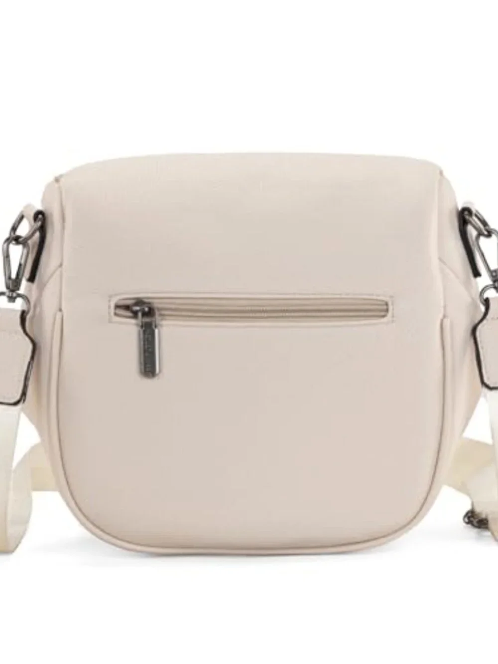Large Vegan Leather Crossbody Bag with Coin Purse Adjustable Strap